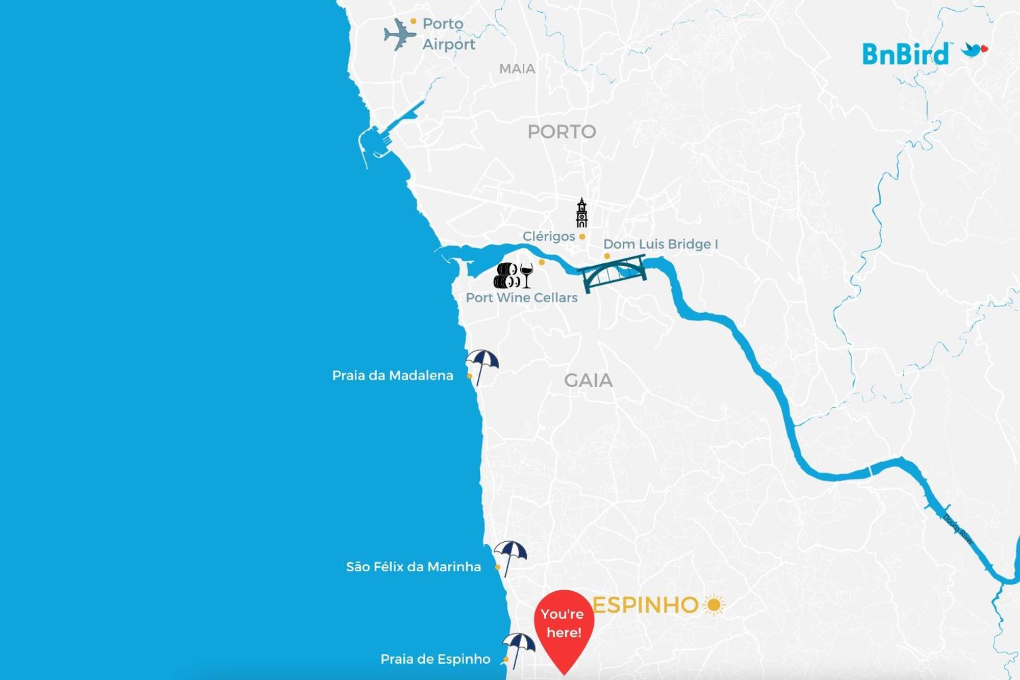 Espinho Beach 4 Stays Екстер'єр фото